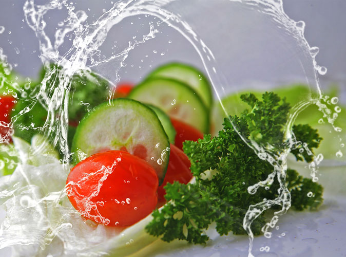 Healthier Water Clean Salad